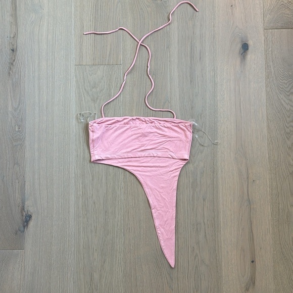 Women’s Pink Halter Top - Picture 2 of 3